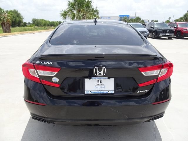 2022 Honda Accord Sedan Sport