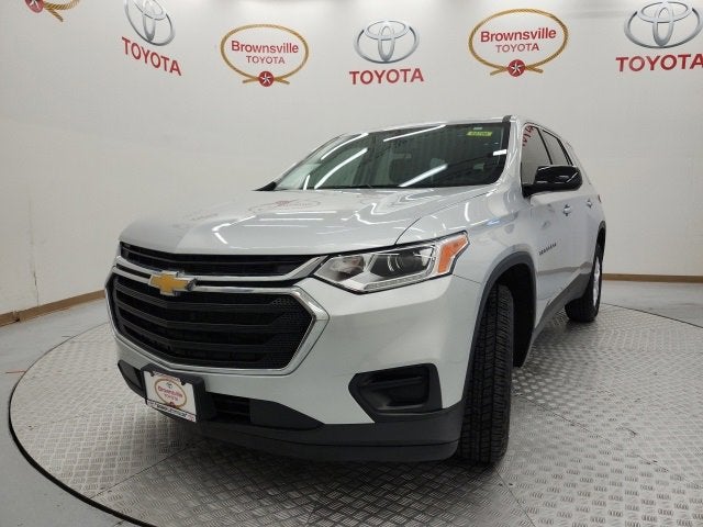 Used 2020 Chevrolet Traverse LS with VIN 1GNERFKW1LJ204666 for sale in Brownsville, TX
