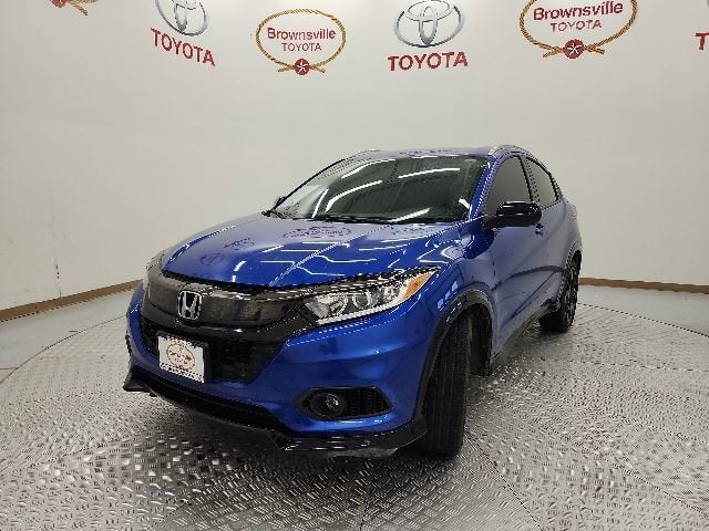 Used 2021 Honda HR-V Sport with VIN 3CZRU6H12MM719775 for sale in Brownsville, TX