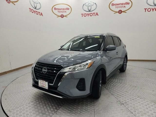 Used 2024 Nissan Kicks SV with VIN 3N1CP5CV5RL478088 for sale in Brownsville, TX