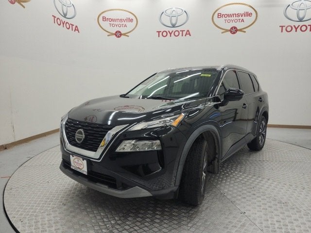 Used 2021 Nissan Rogue SV with VIN 5N1AT3BA8MC758896 for sale in Brownsville, TX