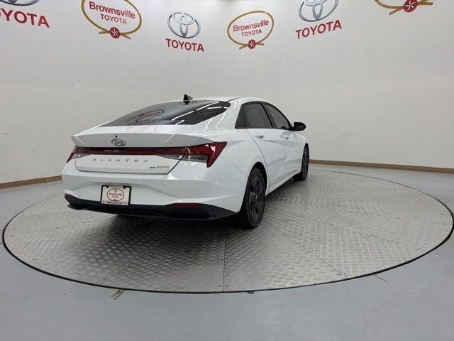 2023 Hyundai Elantra Hybrid Blue