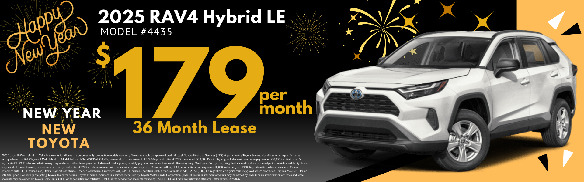 New Year New Toyota Sales Events Best Lease Deals in Texas
