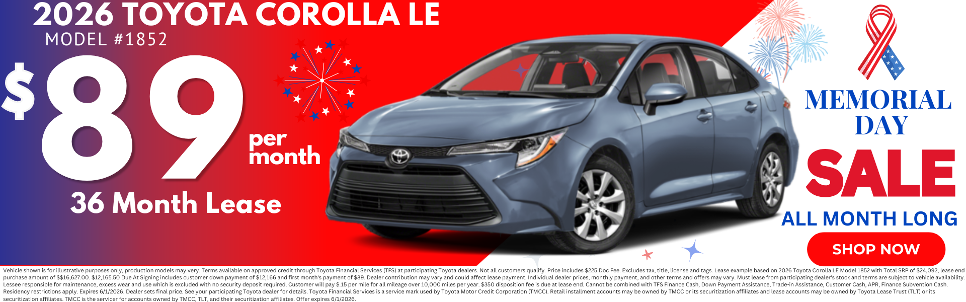 Best Toyota Corolla Lease Deals in TX