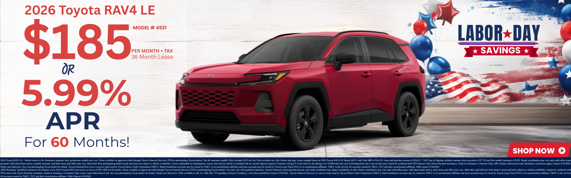 Best Toyota RAV4 Lease Deals and Sale Prices in Brownsville-