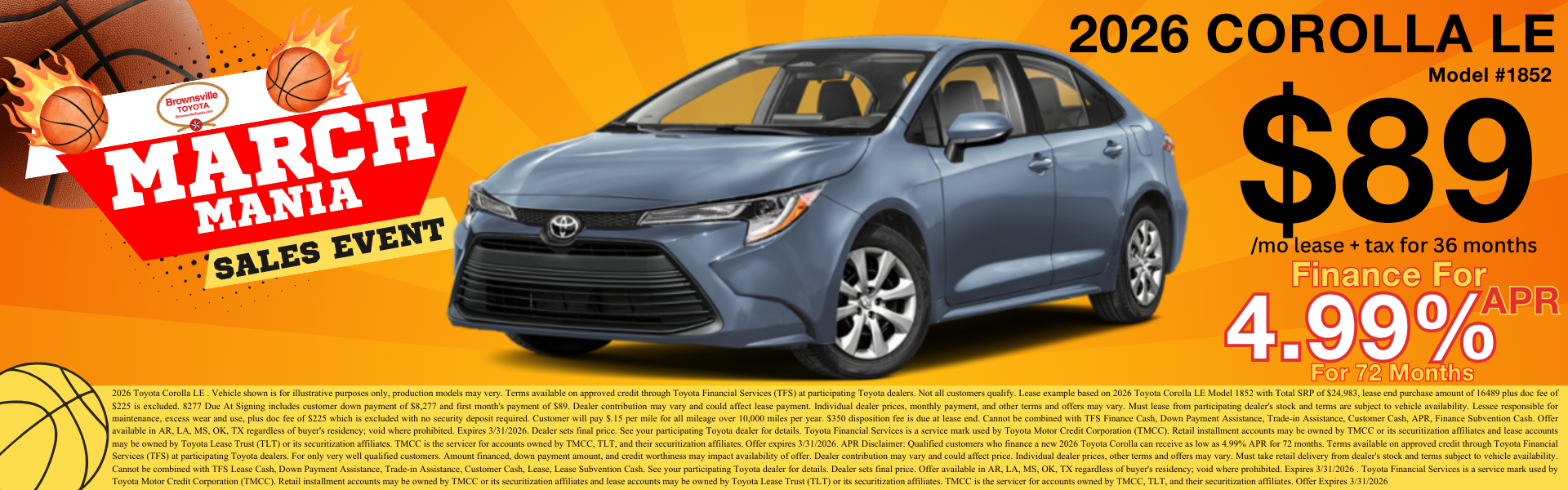 Best Toyota Lease Deals in Texas