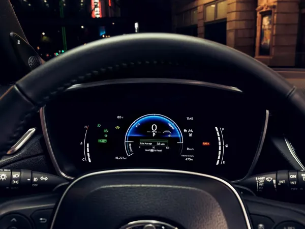 2025 Toyota Corolla Cross Digital Gauge