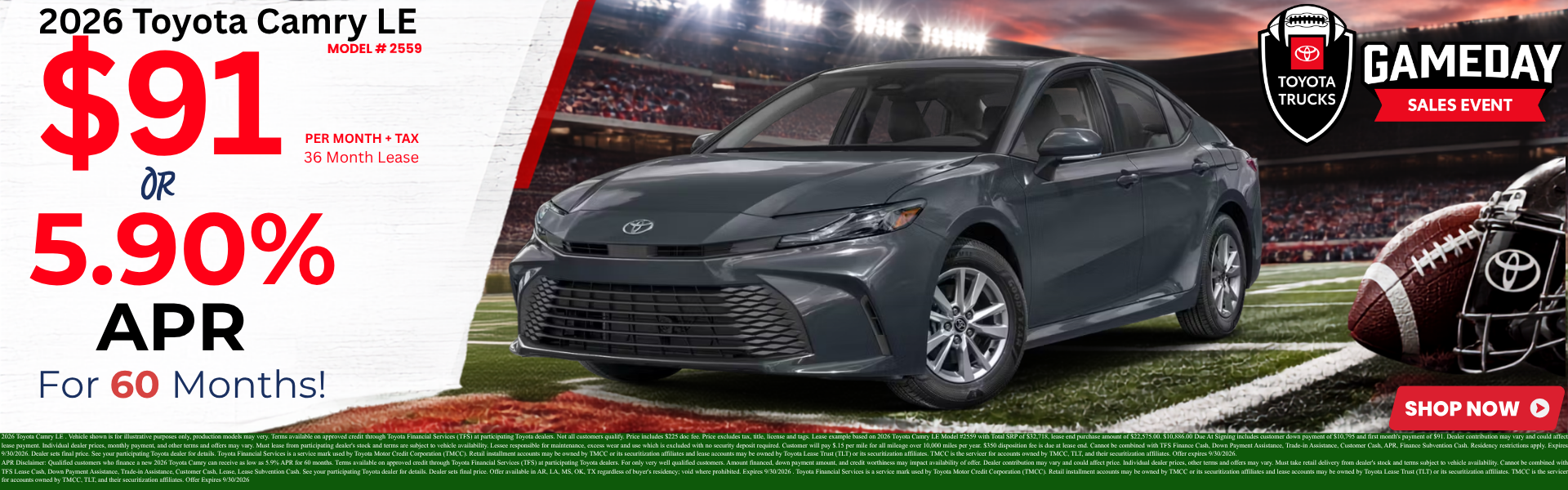 Best Toyota Camry Specials and Lease Deals in Brownsville-Ha