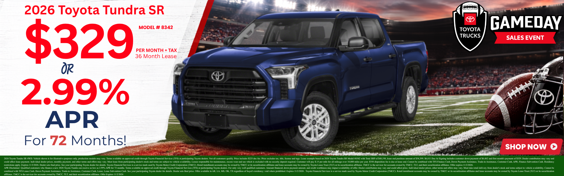 Best Toyota Tundra Lease Deals and Sale Prices in Brownsvill