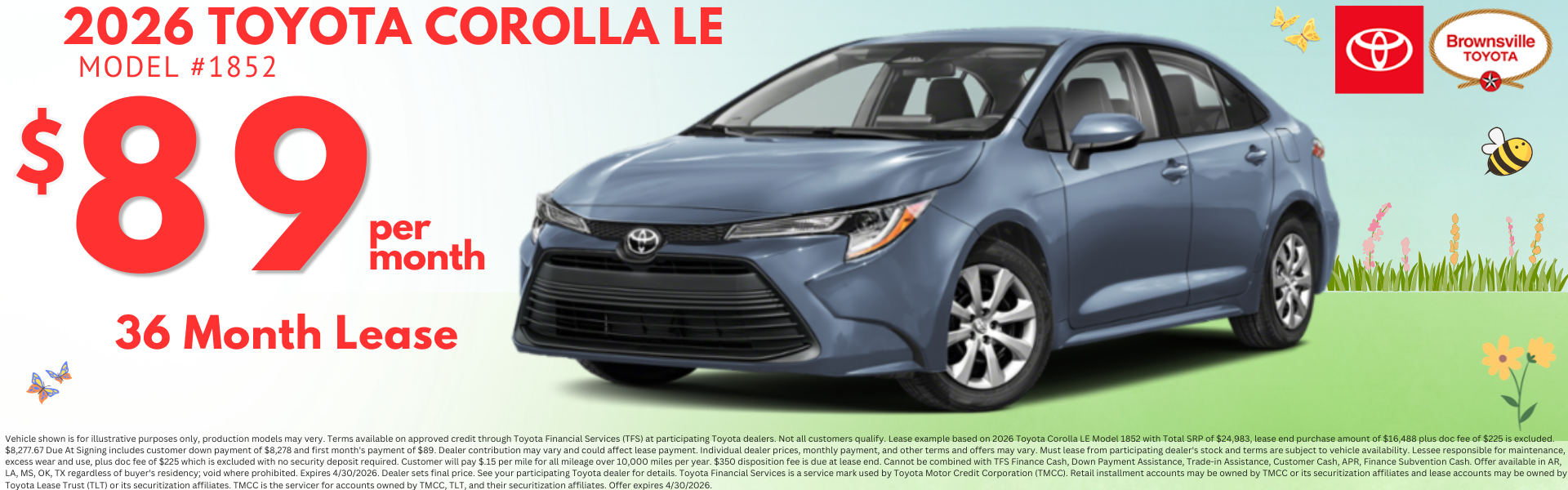 Best Toyota Lease Deals in Texas